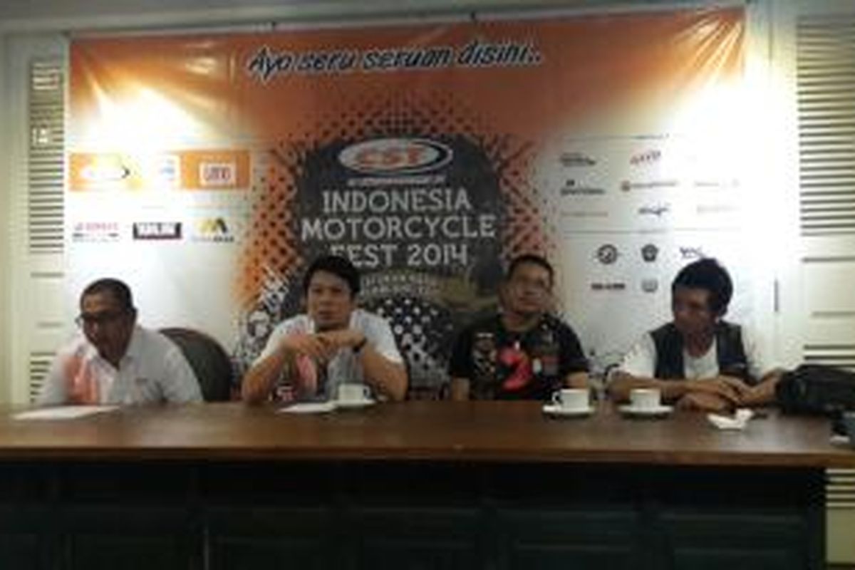 Konferensi pers CST Indonesia Motorcycle Fest