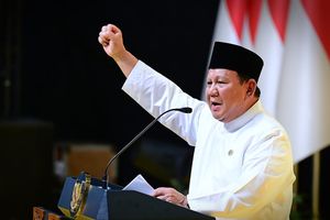 Prabowo Merasa Sering Diejek sebagai 'Rambo Podium'