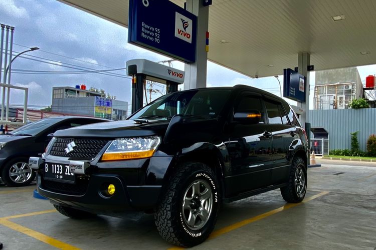 Ilustrasi isi BBM di SPBU Vivo, Depok.