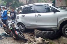 Diduga Rem Blong, Mobil Tangki Pertamina Tabrak 6 Kendaraan di Pandeglang, 2 Orang Terluka