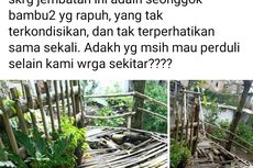 Jembatan Bambu di Kelurahan Sisir Kota Batu Rawan Ambrol, Ini Penjelasan Pemkot