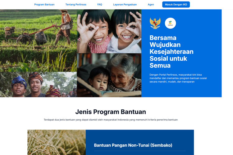 Cara Daftar Bansos Secara Mandiri lewat Web Perlinsos, Bisa dari HP 