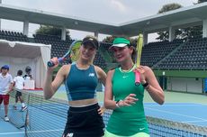 Luna Maya Menang Tipis dalam Pertandingan Tenis Lawan Eugenie Bouchard 