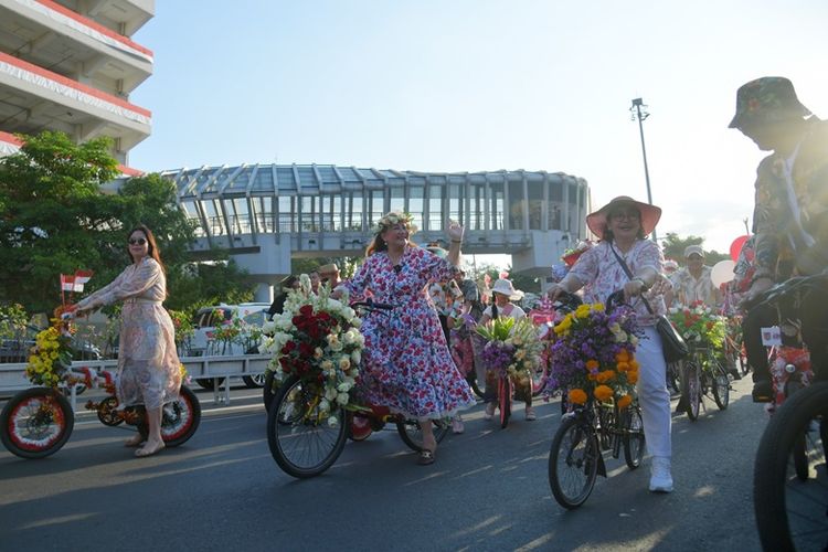 Semarang Merdeka Flower Festival 2024 