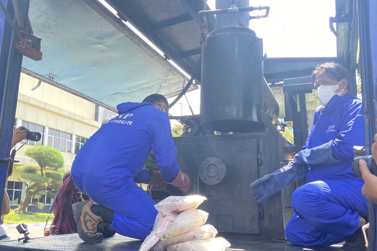 Musnahkan 22 Kg Kokain, Polda Jatim Belum Temukan Keterlibatan Jaringan Internasional