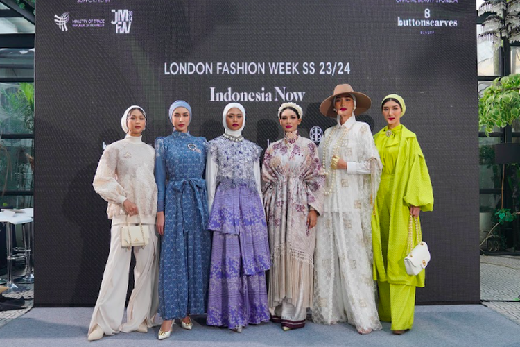 Konferensi pers 7 jenama lokal yang bakal tampil di London Fashion Week SS 2023/2023