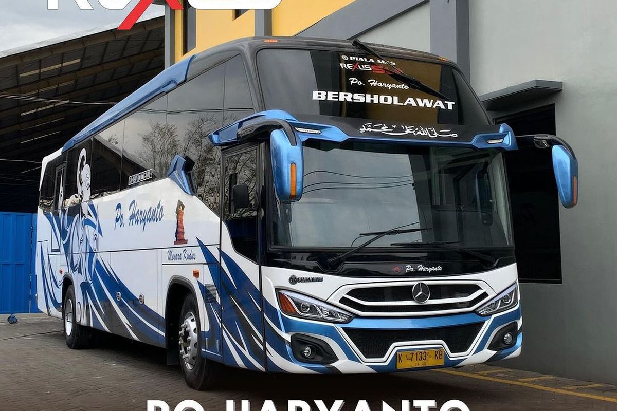 Bus baru PO Haryanto 