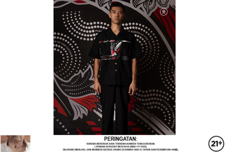 Kolaborasi antara Fine Taste dengan Bluesville menghadirkan koleksi merchandise edisi terbatas yang memadukan motif batik yang terinspirasi dari cengkih dengan desain titik-titik ikonik Bluesville.