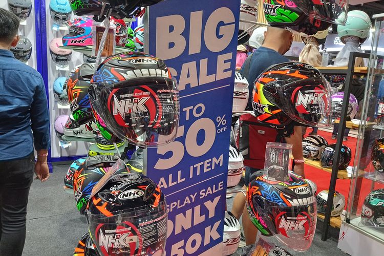Pameran Perlengkapan Motor Hadirkan Brand Lokal dan Global