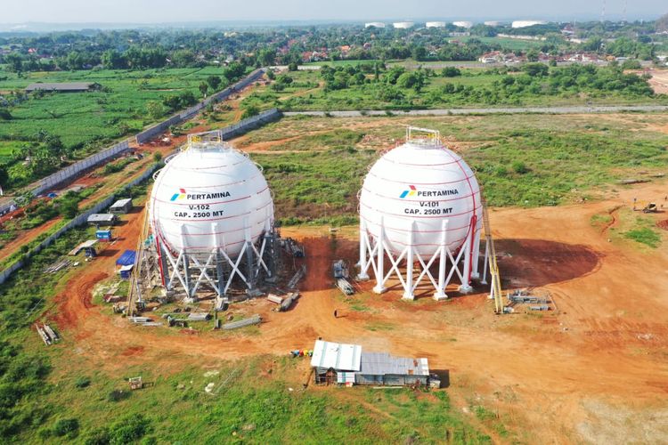 Proyek Pembangunan Terminal LPG Refrigated di Tuban, Jawa Timur.

