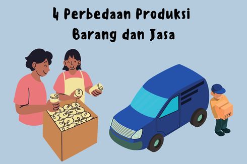 4 Perbedaan Produksi Barang dan Jasa