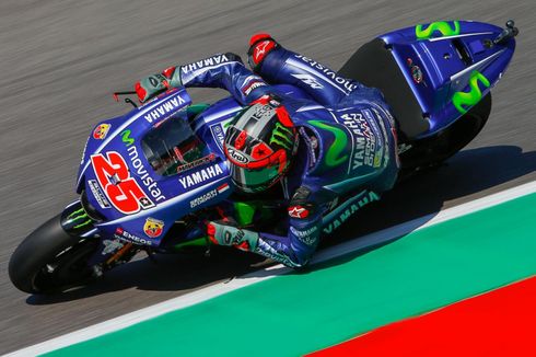 Vinales, Rossi, dan Dovizioso Kuasai Baris Terdepan Start GP Italia