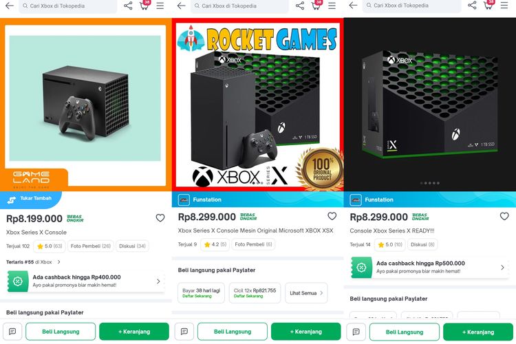 Harga deals xbox x