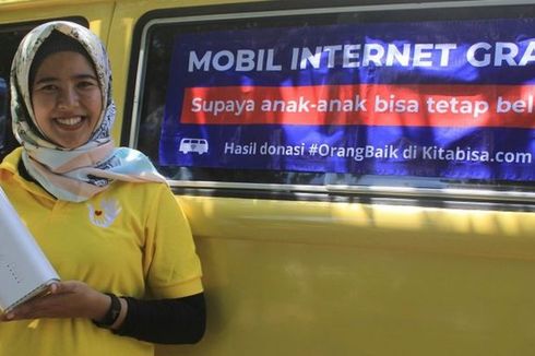 Kisah Febfi Sebarkan Kebaikan dengan Sediakan Internet Gratis Keliling, Berawal dari Meninggalnya Sang Anak