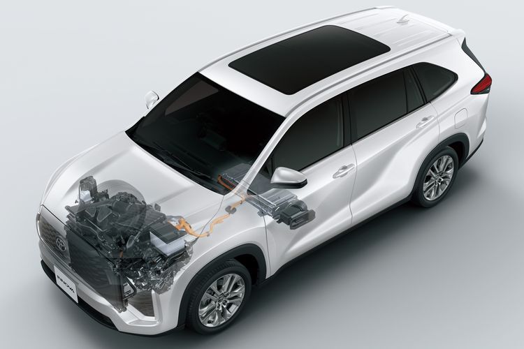 Kendaraan hybrid dari Toyota dilengkapi dengan Toyota Hybrid Systems (THS). 