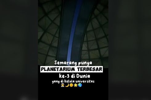 Ada Planetarium Universitas Terbesar Ketiga di Dunia di UIN Walisongo Semarang, Ini Cara Masuknya