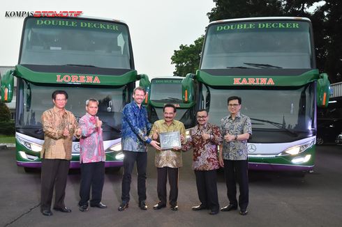 Intip Kemewahan Bus Tingkat Lorena Seharga Rp 3,4 Miliar