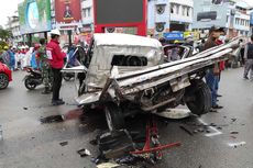 Cerita Sopir Angkot Selamat Saat Kecelakaan Rapak Balikpapan, Mobil Berputar dan Terlempar 10 Meter