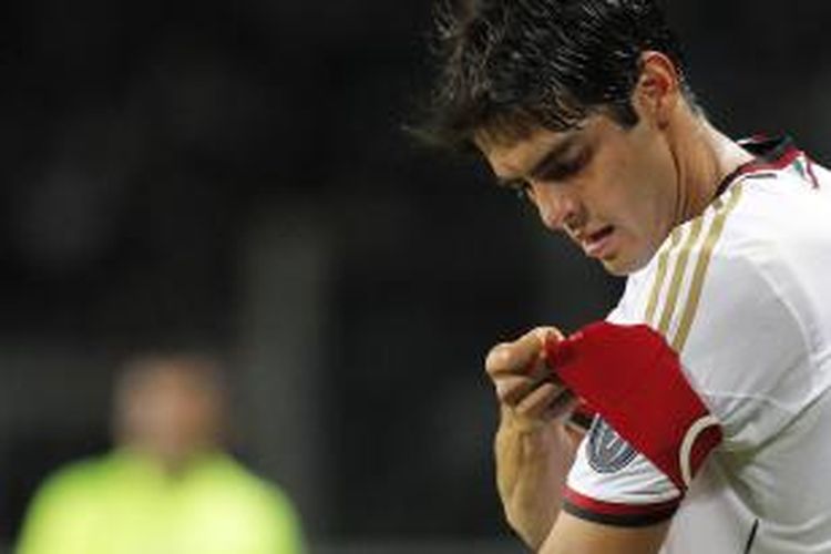 Gelandang AC Milan, Ricardo Kaka.