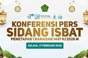 Link Live Streaming Sidang Isbat dan Pengamatan Hilal Awal Puasa 1 Ramadhan 2026