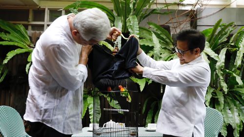 Saat Cak Imin dan Ganjar Pamer Keakraban Lewat Burung Lovebird