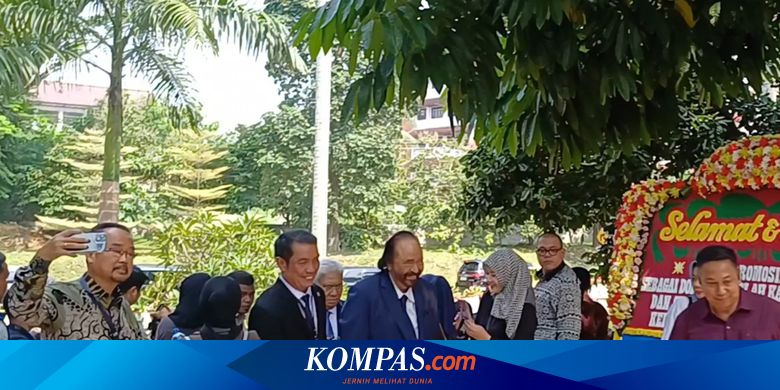 JK, Aburizal Bakrie, dan Surya Paloh Hadiri Sidang Doktor Bahlil Lahadalia