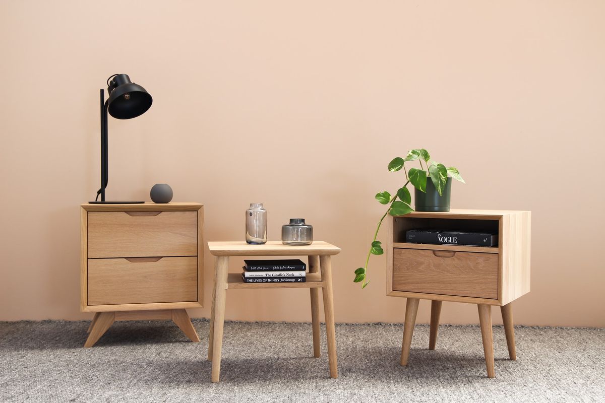 Ilustrasi furnitur kayu.