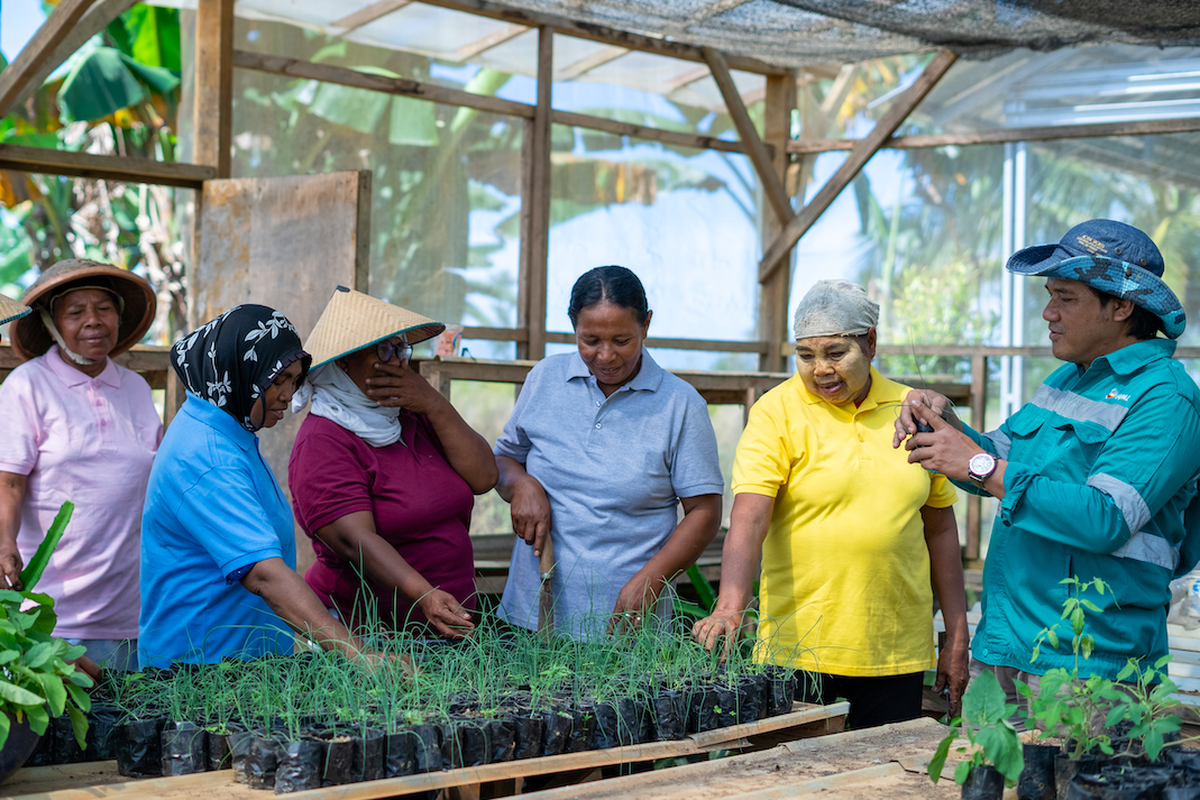 Harita Group berkomitmen untuk terus mendukung pembangunan berkelanjutan melalui pemenuhan Tujuan Pembangunan Berkelanjutan (TPB) atau Sustainable Development Goals (SDGs) Nomor 2 Tanpa Kelaparan, Nomor 5 Kesetaraan Gender, dan Nomor 8 Pekerjaan Layak dan Pertumbuhan Ekonomi. Salah satu upaya adalah dengan melakukan pembinaan di bidang pertanian.
