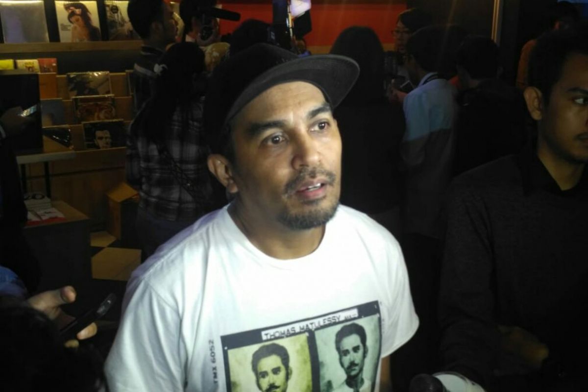 Penyanyi Glenn Fredly saat ditemui di Cilandak Town Square, Jakarta Selatan, Senin (4/2/2019).