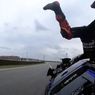 Live MotoGP Belanda, Quartararo Kecelakaan Lagi, Bendera Hujan Berkibar
