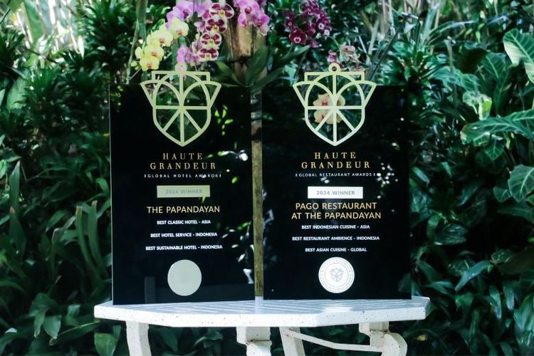 The Papandayan meraih penghargaan Haute Grandeur Global Awards 2024.