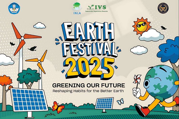 Earth Festival Indonesia 2025 mengangkat tema Menghijaukan Masa Depan dengan Inovasi dan Kesadaran Lingkungan

