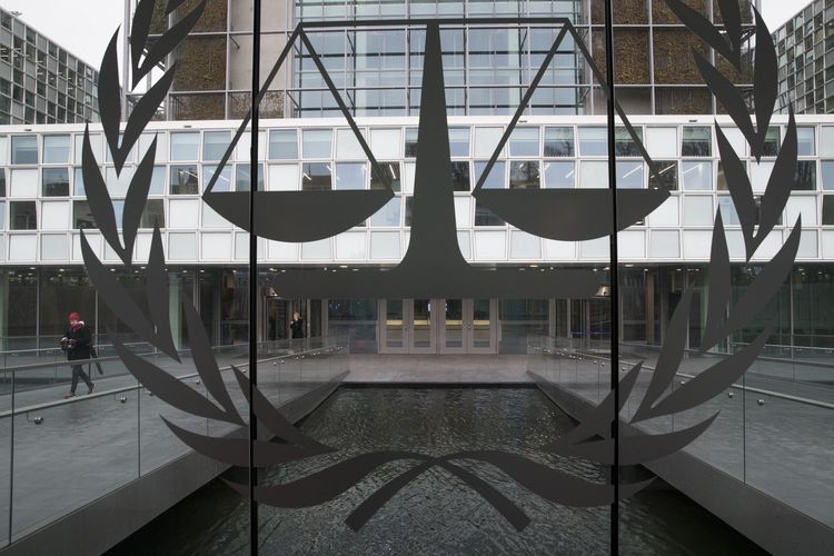 Sidang gugatan Afrika Selatan terhadap Israel atas dugaan pelanggaran genosida di Gaza. Gedung pengadilan tinggi PBB, yang dikenal sebagai Mahkamah Internasional atau International Court Justice (ICJ) di Den Haag, Belanda. Foto diambil pada 16 Januari 2019.