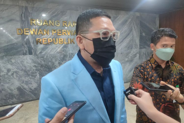 Ketua Komisi II DPR Ahmad Doli Kurnia di Kompleks Parlemen Senayan, Jakarta, Senin (4/4/2022).