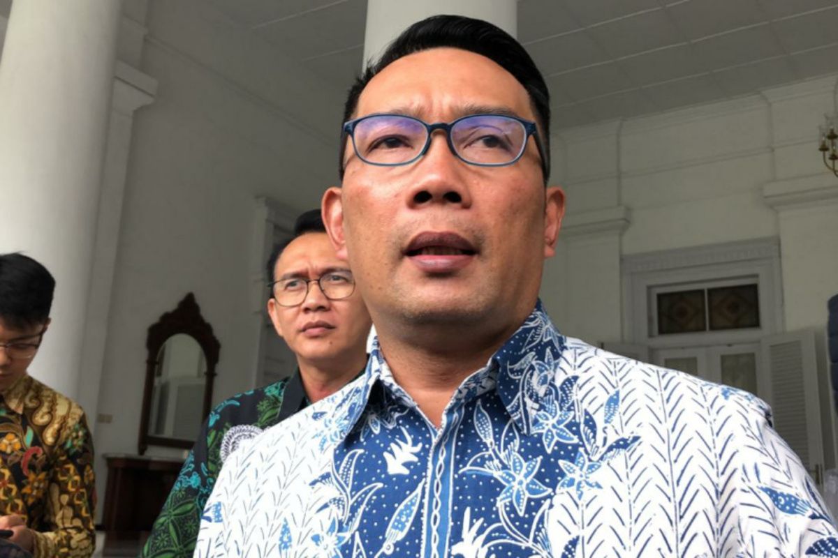 Gubernur Jawa Barat Ridwan Kamil saat ditemui di Gedung Pakuan beberapa waktu lalu.