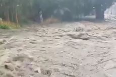 Diguyur Hujan Deras, Jalan Raya Kota Cimahi Diterjang Banjir Bandang