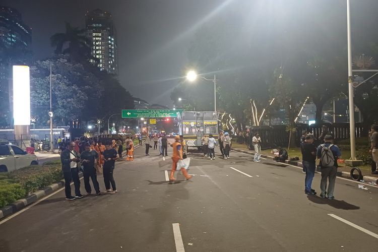 Setelah Bertemu Gibran, Mahasiswa UBK Bubarkan Diri dari Monas