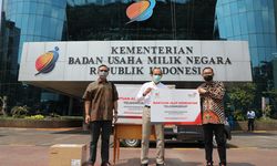 Telkom Sumbangkan 44 Ventilator ke Yayasan BUMN