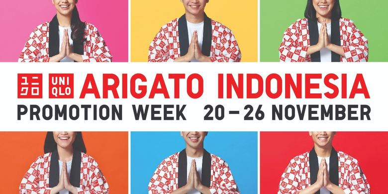 Program apresiasi pelanggan Arigato Indonesia akan berlangsung 20-26 November 2020.