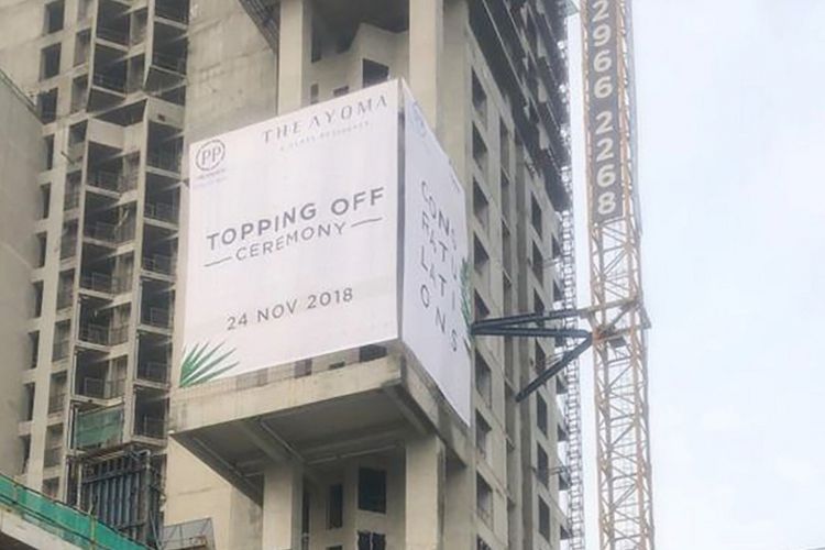 Proses penutupan atap (topping off) Tower West apartemen tersebut bahkan dijadwalkan lebih cepat satu bulan dari rencana sebelumnya, yakni pada Desember 2018 mendatang. 