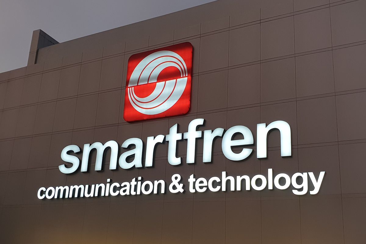 Kantor Smartfren di Jakarta Pusat.