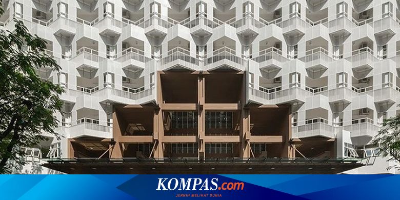 Asrama Perawat Berbalut Fasad Balkon Lipat - Vimarsana News