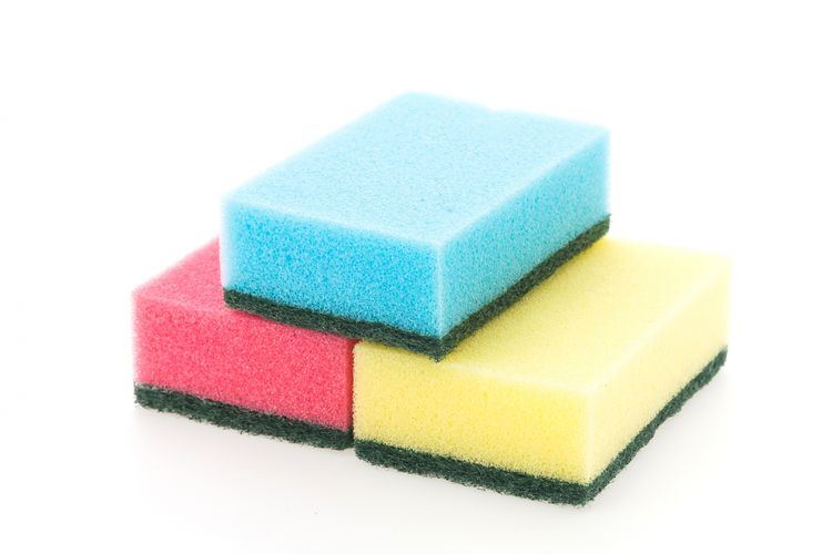 Ilustrasi spons cuci piring.