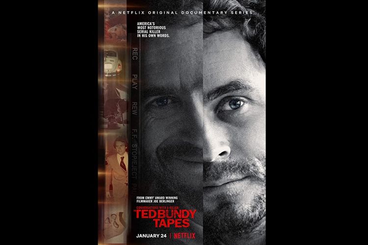 Serial dokumenter Conversations with a Killer: The Ted Bundy Tapes (2019) dapat Anda saksikan di Netflix.