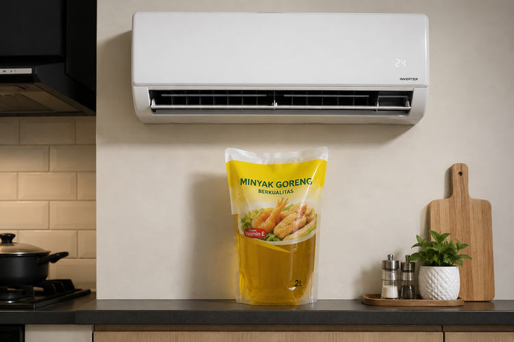 Jangan Menaruh Minyak Goreng di Dekat AC, Ini Dampaknya