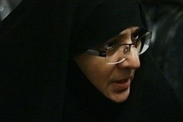 Azam Sadat Farahi, istri Presiden Iran periode 2005 - 2013 Mahmoud Ahmadinejad