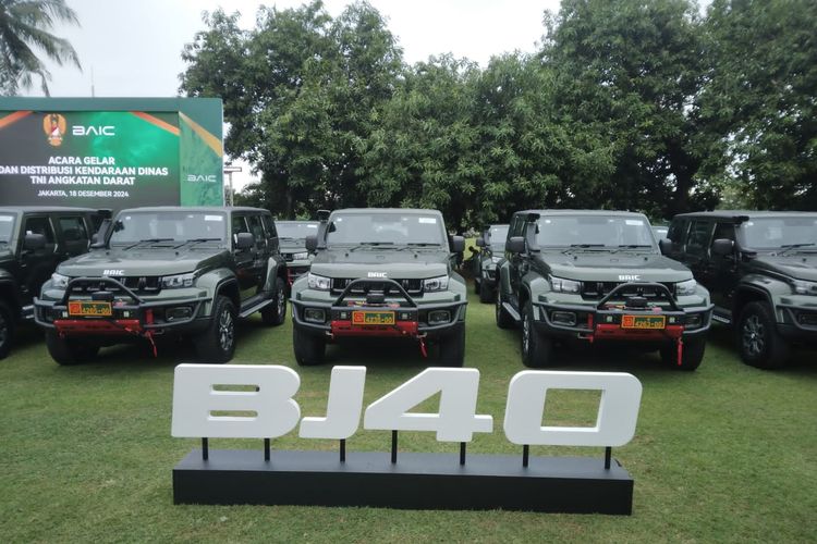 BAIC BJ40 Plus jadi mobil dinas TNI