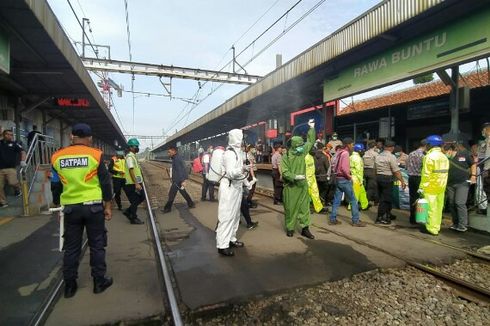Akibat Wabah Corona, Penumpang KRL di Stasiun Rawabuntu Menurun 40 Persen