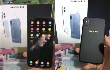 Inikah Tampang Oppo R13 yang Mirip iPhone X