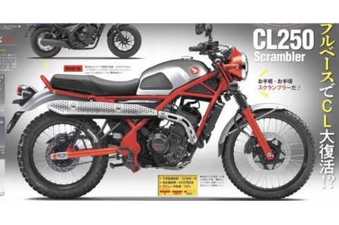 Rumor Baru, Honda Sedang Siapkan CL250 Scrambler